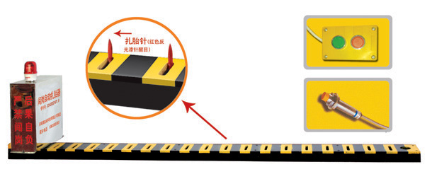 株洲石峰区V3嵌入式闯岗自动扎胎器/阻车器